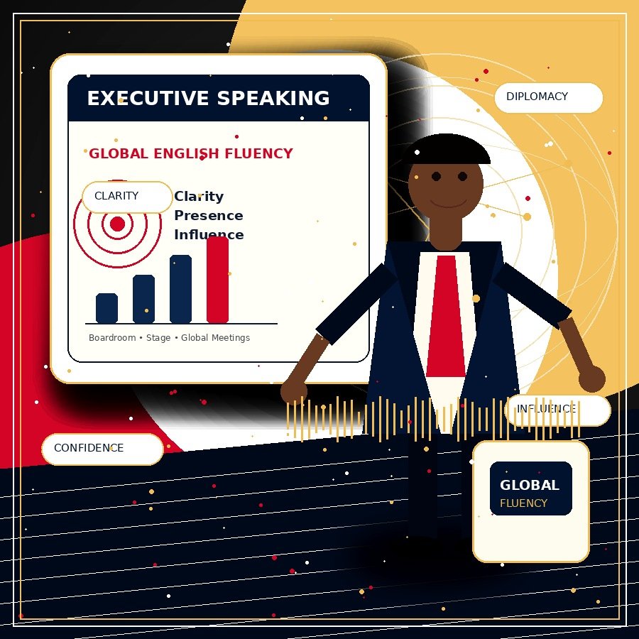 Executive Public Speaking & Global English Fluency