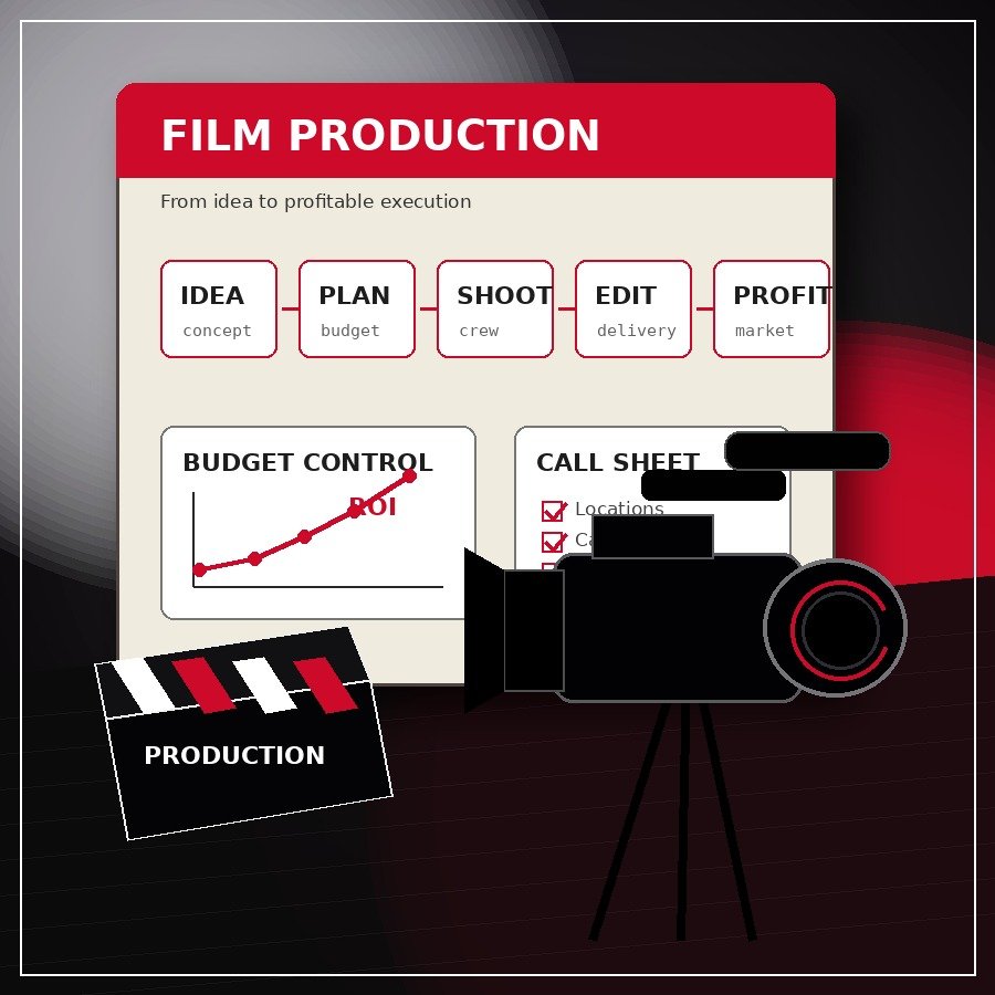 Film Production Mastery: From Idea to Profitable Execution