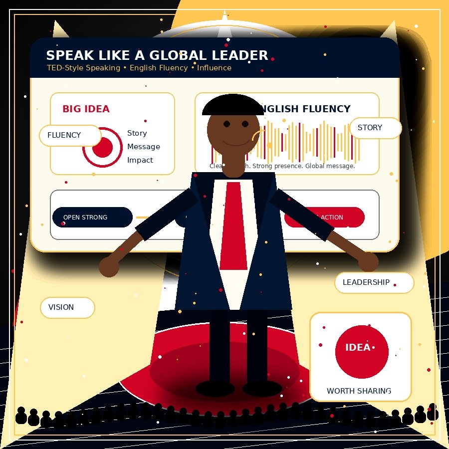 Speak Like a Global Leader (TED-Style + English Fluency)